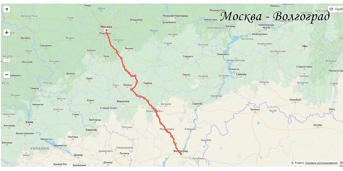 Карта поездов москва новороссийск